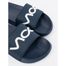 Shelvt Pannelli blu navy con l'iscrizione 1