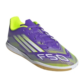 Club Adidas F50 in scarpe da calcio JR JI0042 viola 1