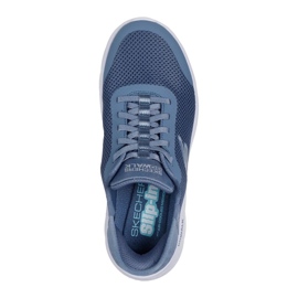Skechers Schechers Go Walk Flex Grand Entry Shoes in 124836bl blu 1