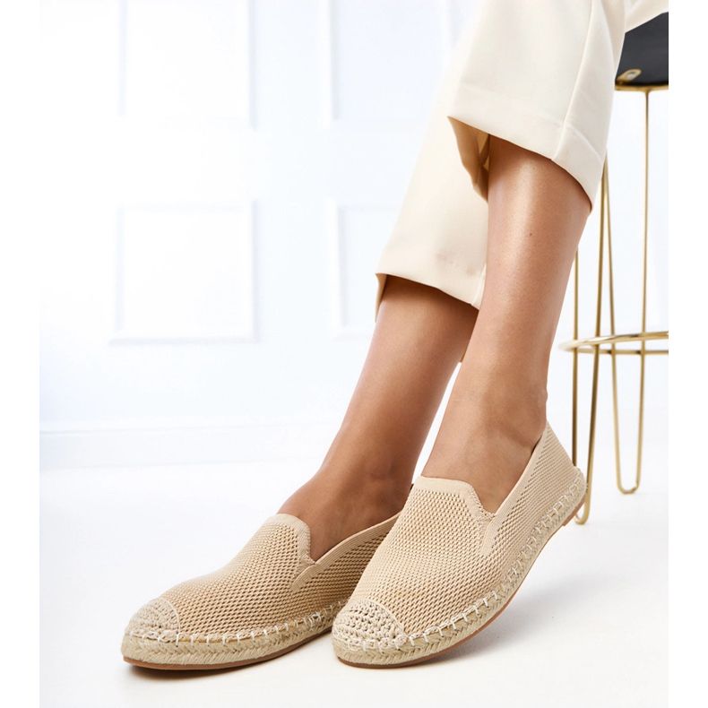 Beige Espadrilles sulla piattaforma Luna 2