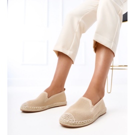 Beige Espadrilles sulla piattaforma Luna 1