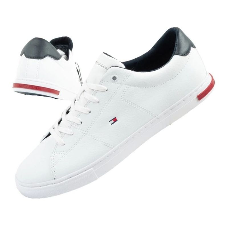 Tommy hilfiger essenziale m fm0fm047ybr scarpe bianca 1