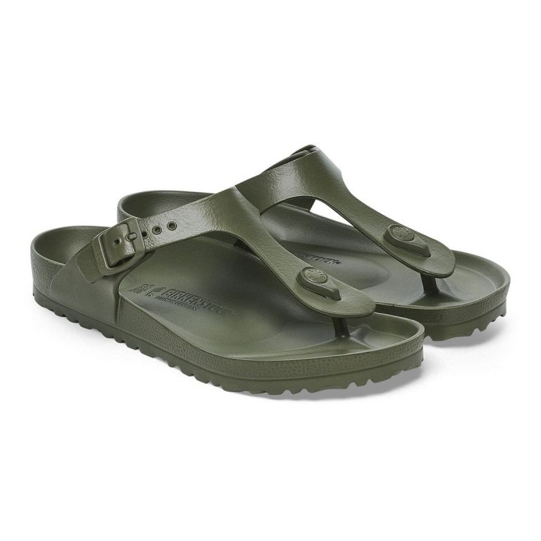 Flip da uomo -Flip Birkenstock Gizeh Eva 1019143 Green verde 3