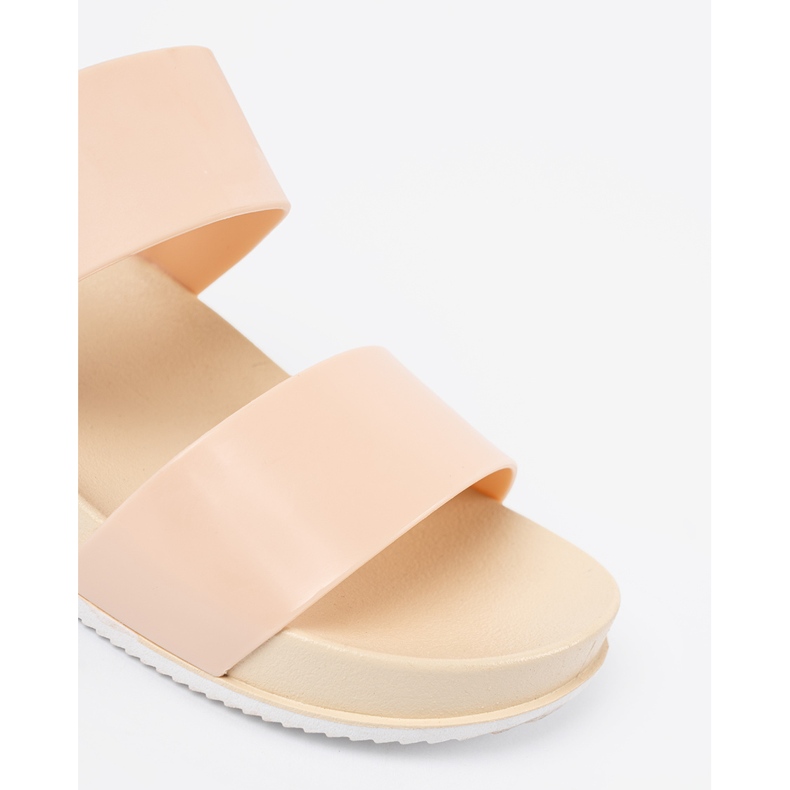 SHELOVET Comode pantofole beige 1