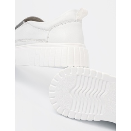 Sergio Leone Scarpe da donna Open Openwork White sulla piattaforma bianco 1