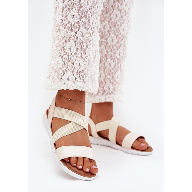Boto Il classico sandali femminili è scivolato beige Norina 2