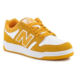 Scarpe sportive maschili New Balance BB480LWA giallo 1