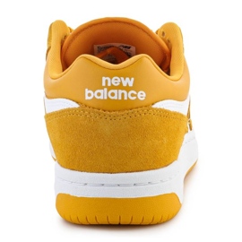 Scarpe sportive maschili New Balance BB480LWA giallo 4