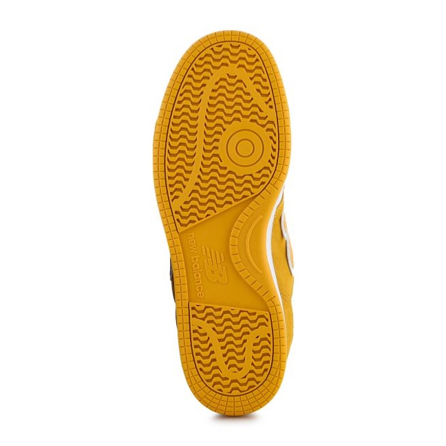 Scarpe sportive maschili New Balance BB480LWA giallo 5