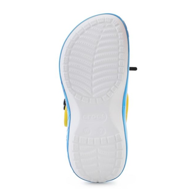 Piattaforma di puffi di Crocs femminile intasante 210822-90h bianca 7