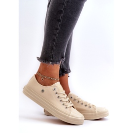 Sneakers classiche da donna Big Star NN274286 Beige 4