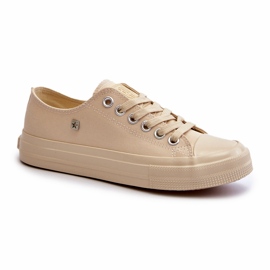 Sneakers classiche da donna Big Star NN274286 Beige 3
