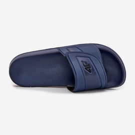 Flip-flop maschile con velcro 4FMM00FFLIM091-31s Blue Navy 1