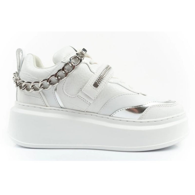 Scarpe sportive femminili Karl Lagerfeld Anakapri KL63543 01S bianco 2