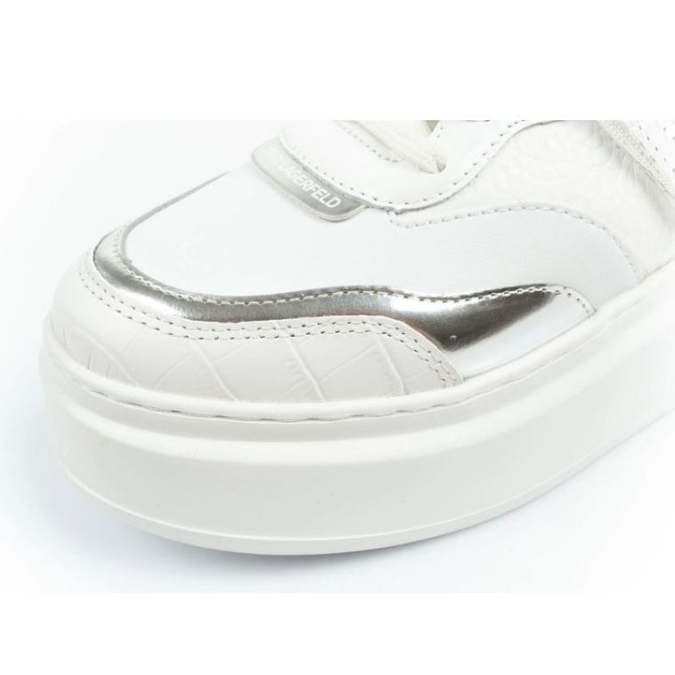 Scarpe sportive femminili Karl Lagerfeld Anakapri KL63543 01S bianco 4