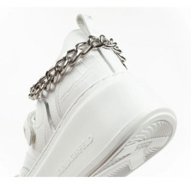 Scarpe sportive femminili Karl Lagerfeld Anakapri KL63543 01S bianco 5