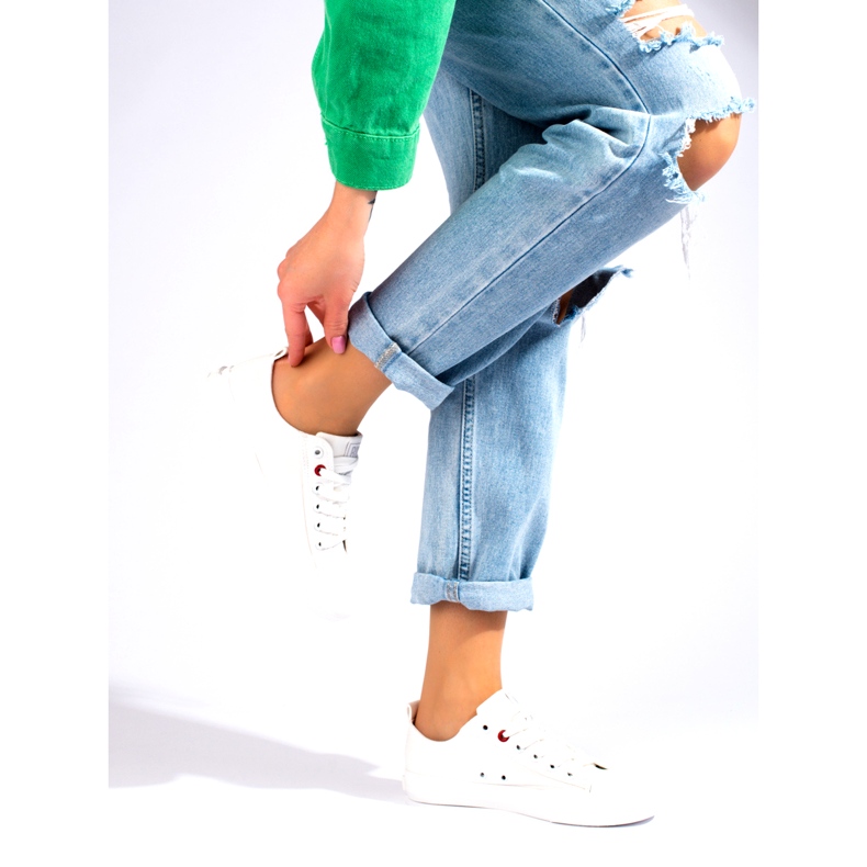 Big Star JJ274001 Sneaker da donna femminile bianco 2