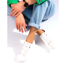 Big Star JJ274001 Sneaker da donna femminile bianco 3