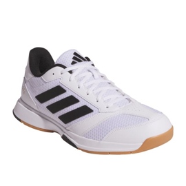 Adidas Ligra 8 in M ​​JI1505 Scarpe a pallamano bianca 1
