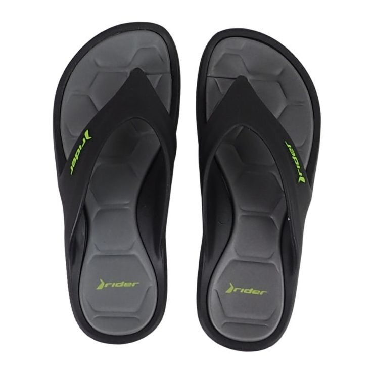 Rider maschile Cape XVIII AD 83631-AZ143 Flip-flop neri nero 2