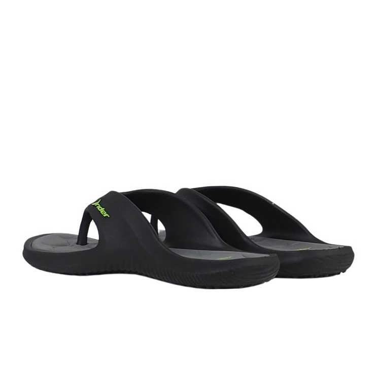Rider maschile Cape XVIII AD 83631-AZ143 Flip-flop neri nero 4