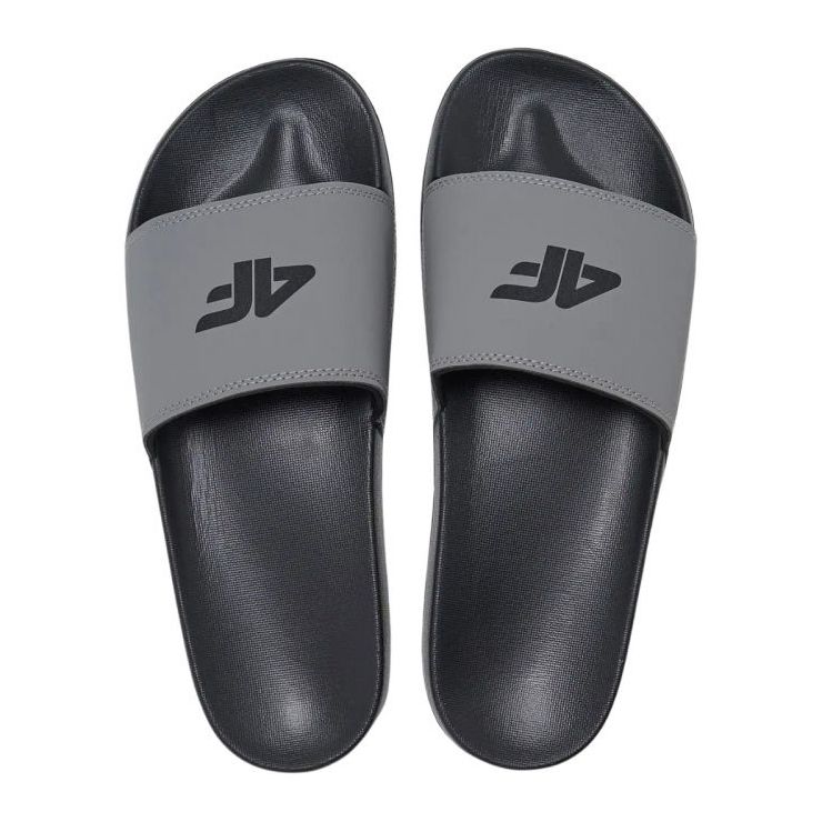 Pantofole maschile 4f M011 4frmm00fslim011 25s grigio 3