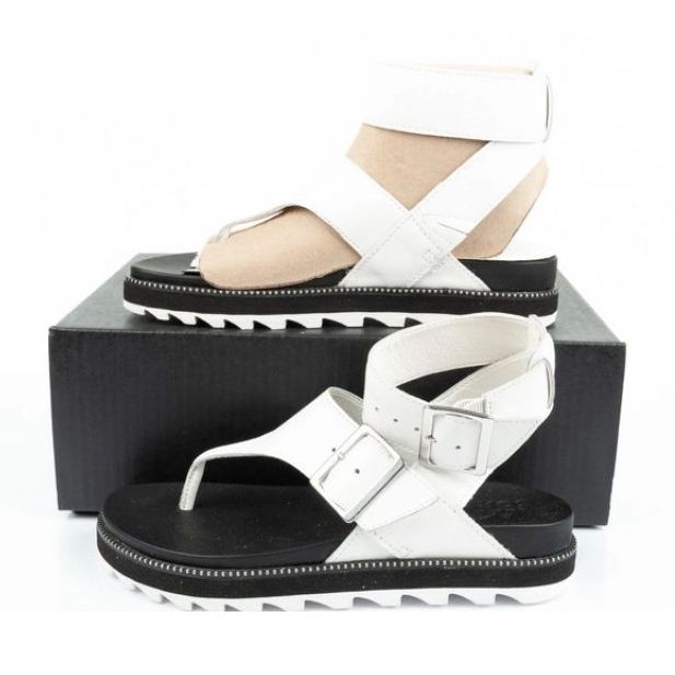 Sandali da donna Sorel NL6272-125 Flip-Flops bianco 7