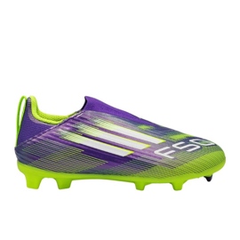 ADIDAS F50 League LL FG/MG JR JH7743 SCARPE DI COLLIO viola 1