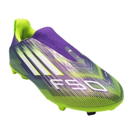 ADIDAS F50 League LL FG/MG JR JH7743 SCARPE DI COLLIO viola 2