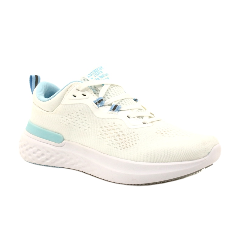 American Club Scarpe sportive bianche da club americano WT102/22 bianco 1