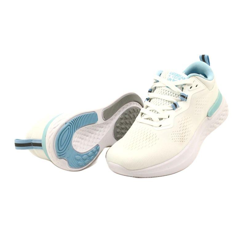 American Club Scarpe sportive bianche da club americano WT102/22 bianco 4
