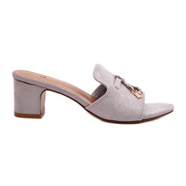 Seastar Flip-flop femminile con grigio grigio eco-chuBy 4