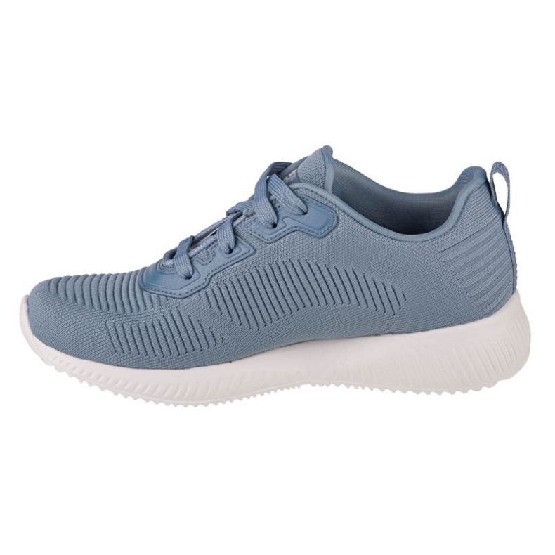 Skechers Bobs Squad-Tough Talk W 32504-LTBL Scarpe nero blu 2