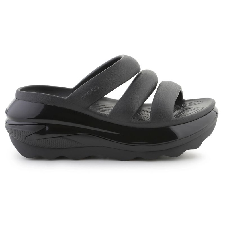 Infradito Crocs Mega Crush Triple Strap 209842-001 nero 6