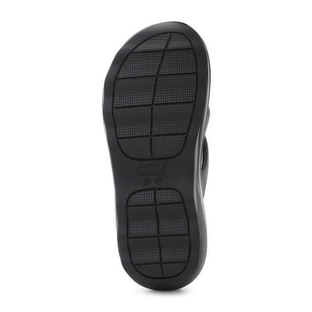 Infradito Crocs Mega Crush Triple Strap 209842-001 nero 7
