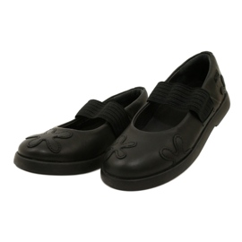 Scarpe per bambini ballerini K800614-002 nero 3