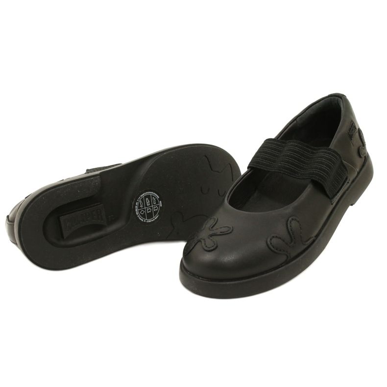 Scarpe per bambini ballerini K800614-002 nero 4