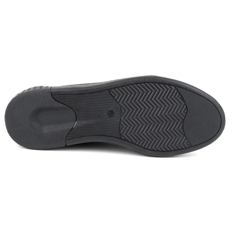 Polbut Scarpe casual da uomo in pelle 2121/2 nere nero 1