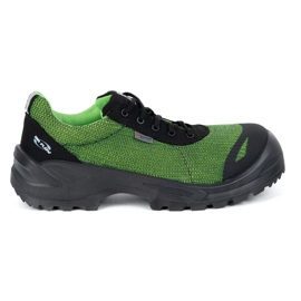Fagum-Stomil Scarpe in pelle maschile 1172p Raptor Black S1 FO SR ARAMID 3D verde 1