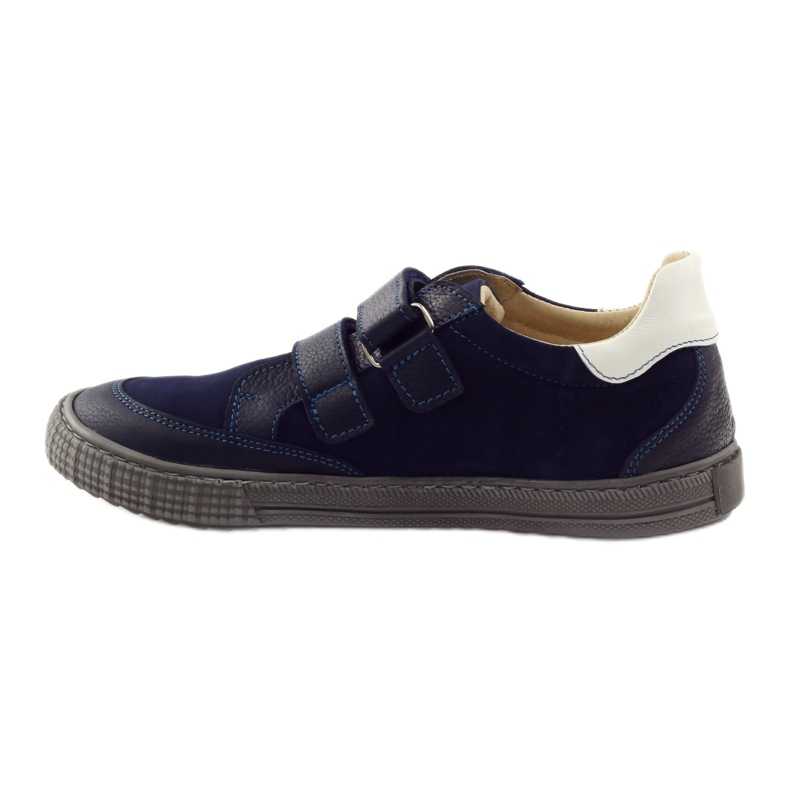Scarpe da bambino con rape Bartuś blu navy 2