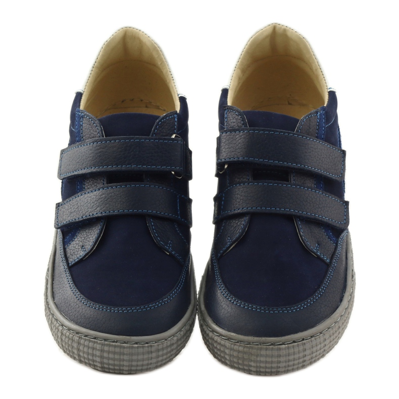 Scarpe da bambino con rape Bartuś blu navy 4