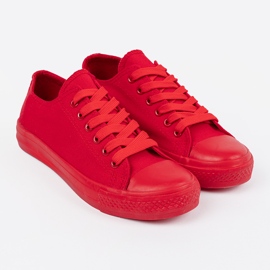 Shelvt Sneakers rosse da donna rosso 1