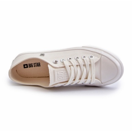 Sneaker da donna classica Big Star NN274285 White bianco 3