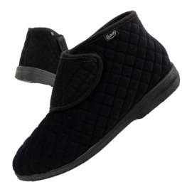 Scholl lili caviglia Scholl benvenuta con le pantofole in F301741004 nero 1