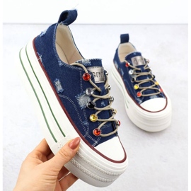 Sneaker jeans Goe in RR2N4103 INT2100 blu 1