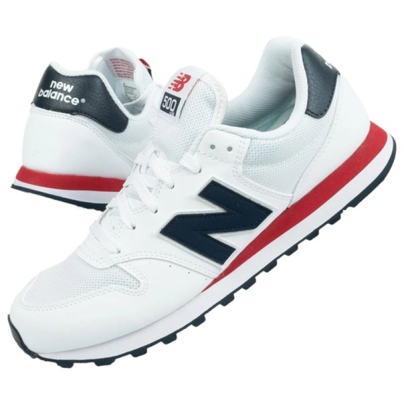 Scarpe sportive maschili di New Balance Sneaker GM500SWB bianco 1