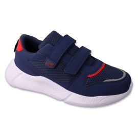 Befado sportivo per bambini con velcro blu navy/rosso 452Y006 1