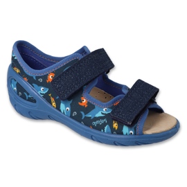 Scarpe per bambini di Befado PU 063x030 blu 1