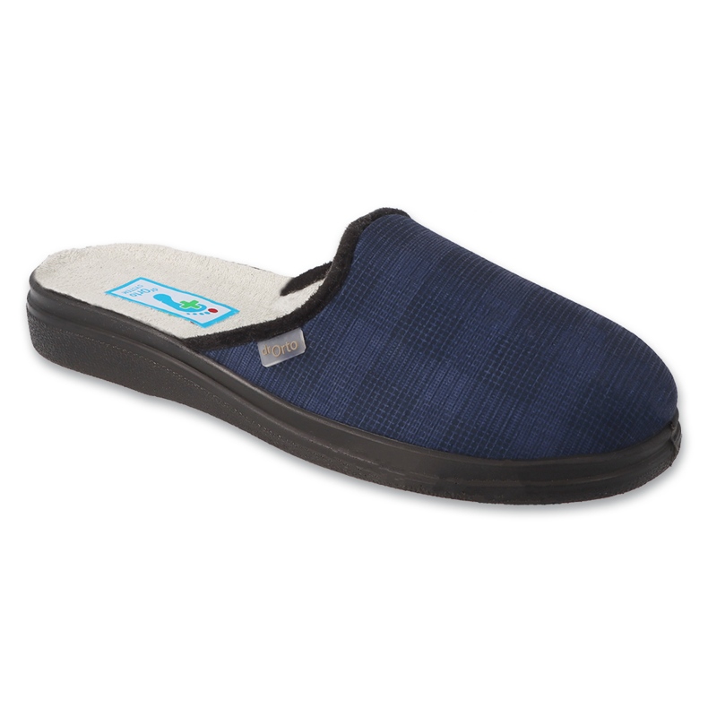 Slifori maschili di Befado PU 132M015 a scacchi blu 1