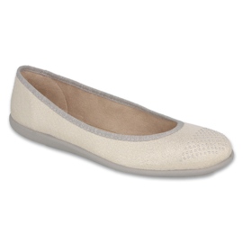 Befado Youth Ballerinas 309Q022 Silver argento 1